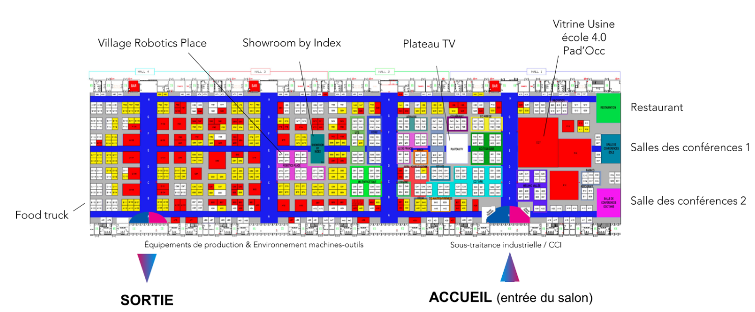 Plan du salon SIANE