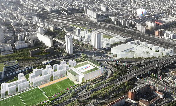 Vue de l'Arena 2. © Paris 2024/Luxigon